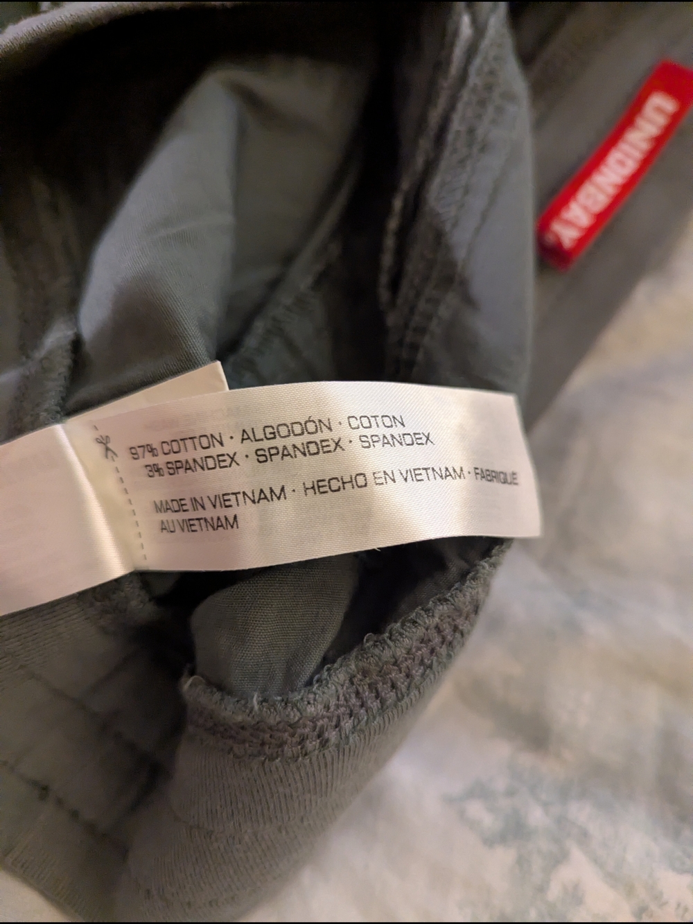 UNIONBAY Women's Gray Drawstring Bermuda Shorts - Picture 3 of 5